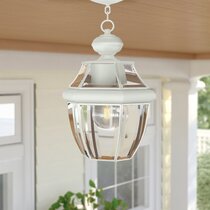 White hanging porch deals lights